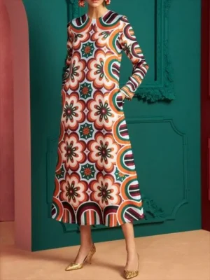 Women’s Autumn Printed Dress