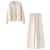 beige suit