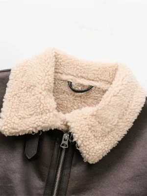 Women’s Warm Faux Shearling Jacket