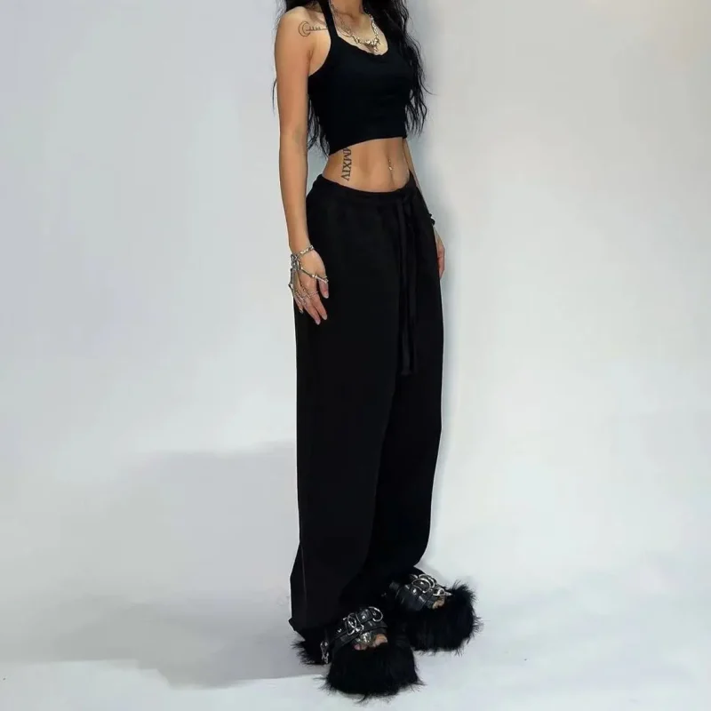 Women’s Casual Wide Leg Sweatpants - Image 2