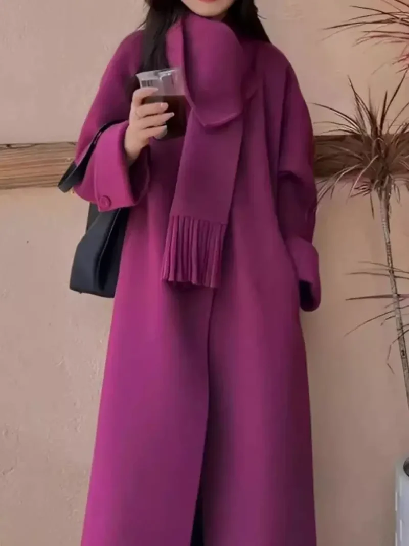 2025 Luxury Wool Tweed Coat for Women - Image 4