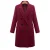 burgundy coat