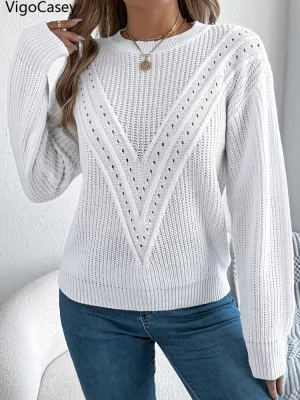 Autumn Winter Lantern Sleeve Sweater