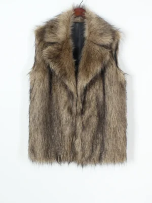 Winter Casual Faux Fur Vest