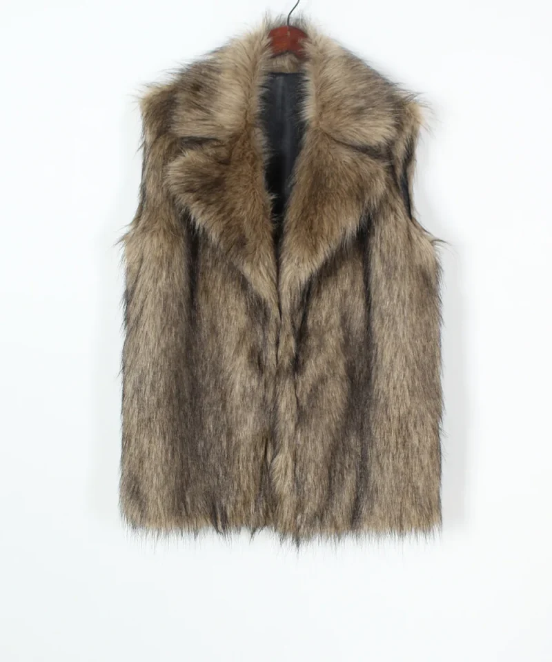 Winter Casual Faux Fur Vest