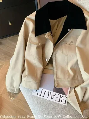 Women’s Patchwork Color Block Jacket