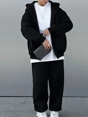 Women’s Casual Hooded Tracksuit Set