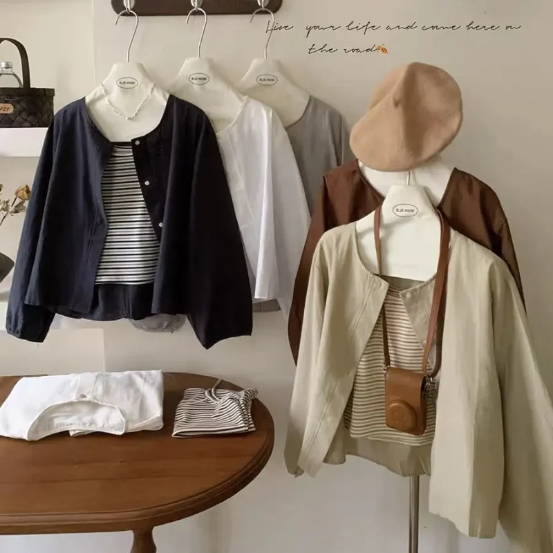 Spring Korean Short Casual Jacket - Image 5