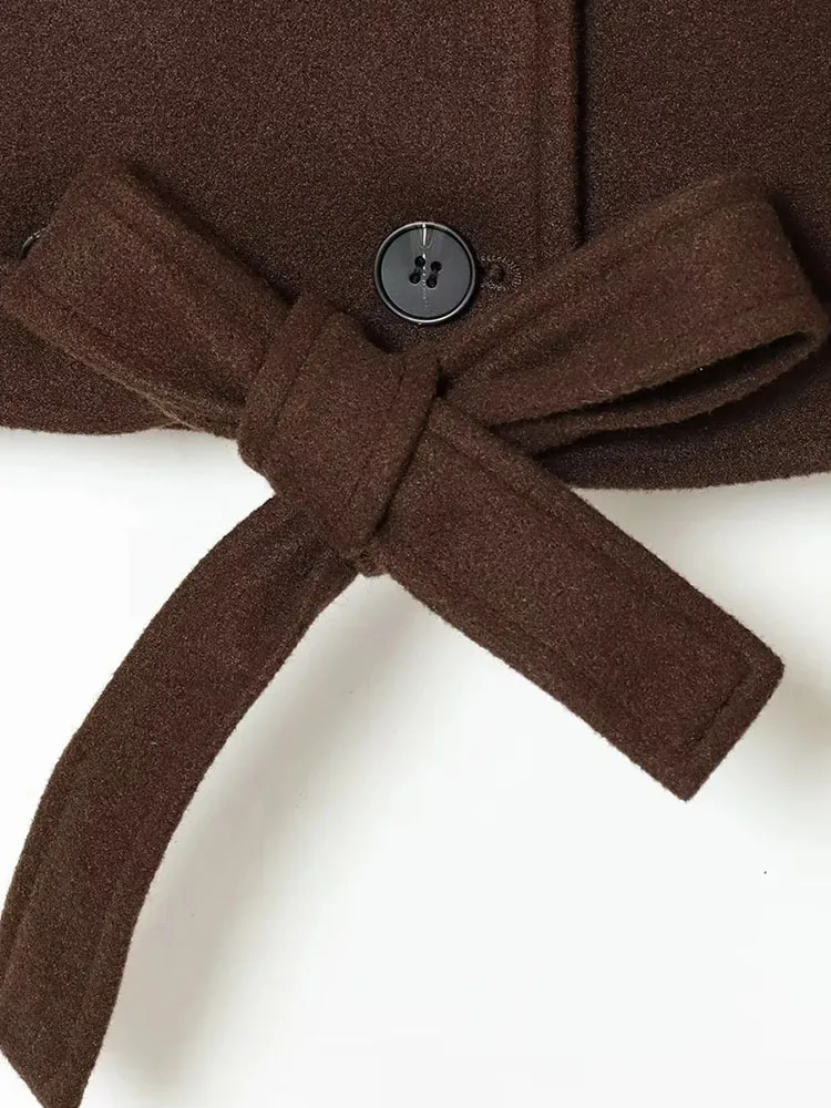 Autumn Winter Casual Lapel Jacket Women - Image 4