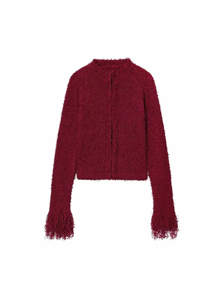 2025 Autumn Cropped Knitted Cardigan
