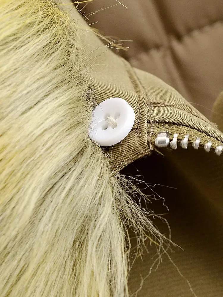 Women’s Quilted Loose Long Sleeve Jacket - Image 5