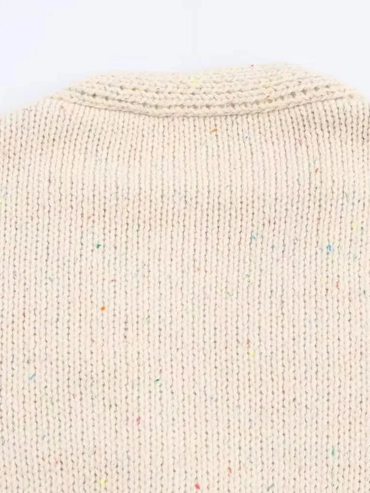 Autumn Comfy Long-Sleeve Cardigan with Pockets - Image 7