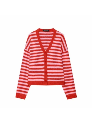 Women’s Casual Single-Breasted Knit Coat