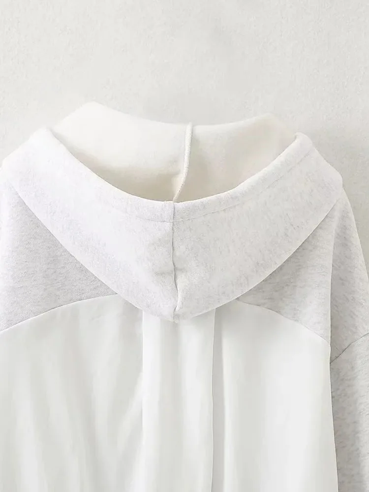 Women’s Autumn Winter Loose Hoodie with Hat - Image 6