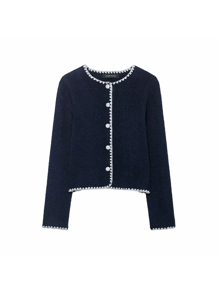 Women’s Solid Knit Sweater Coat