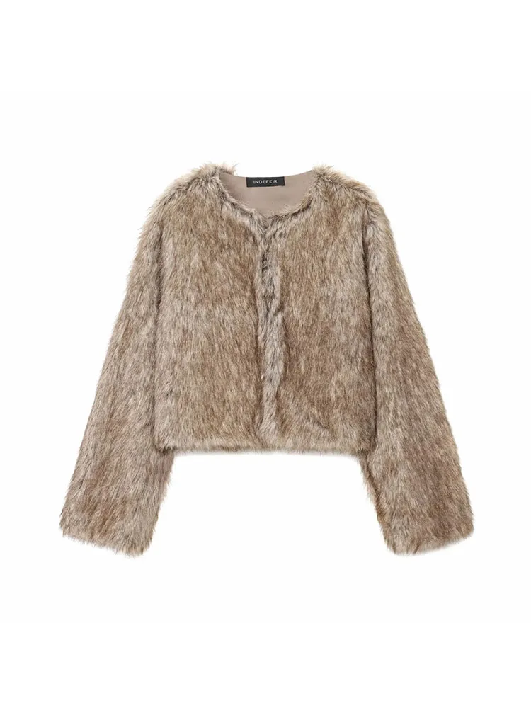 Autumn Winter Long Sleeve Warm Jacket for Women - Image 2