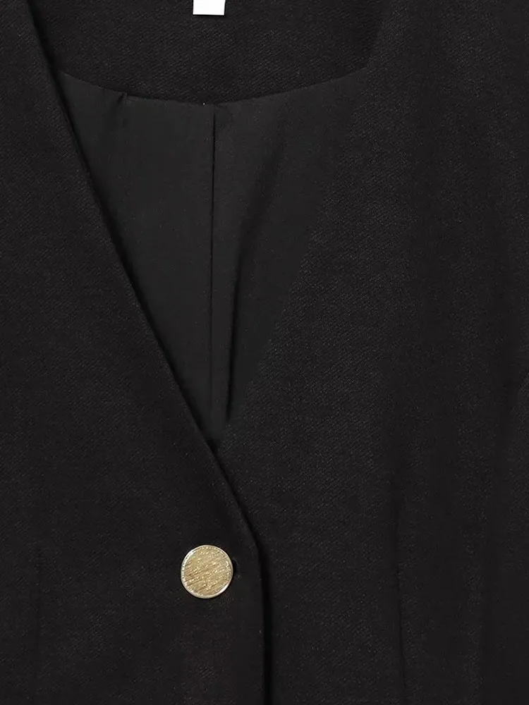 Autumn Winter Womens Blazer Jacket - Image 3