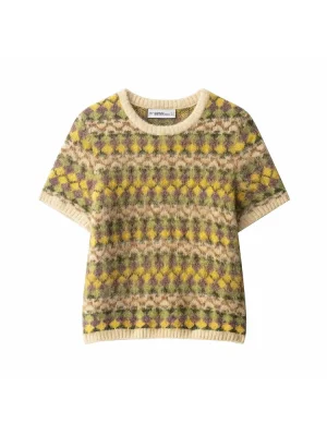Autumn Winter Vintage Jacquard Sweater