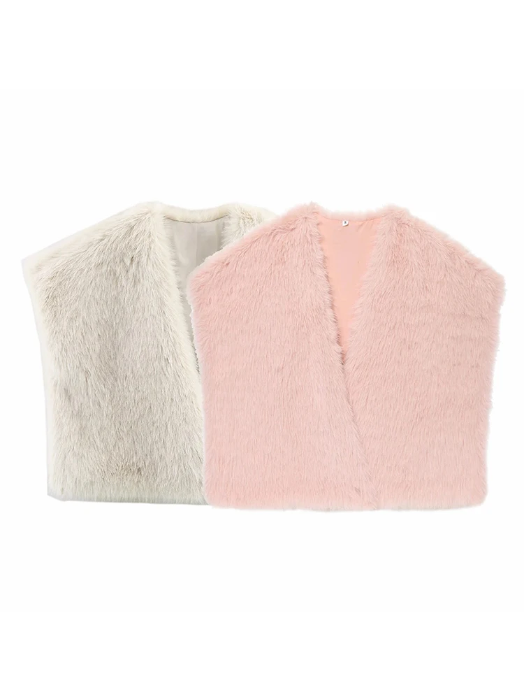 Casual Warm Fur Vest for Women