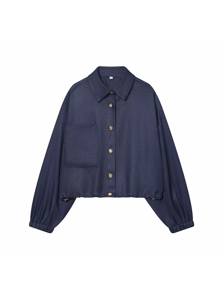 Women’s Lapel Jacket & Straight-Leg Pants Set - Image 2