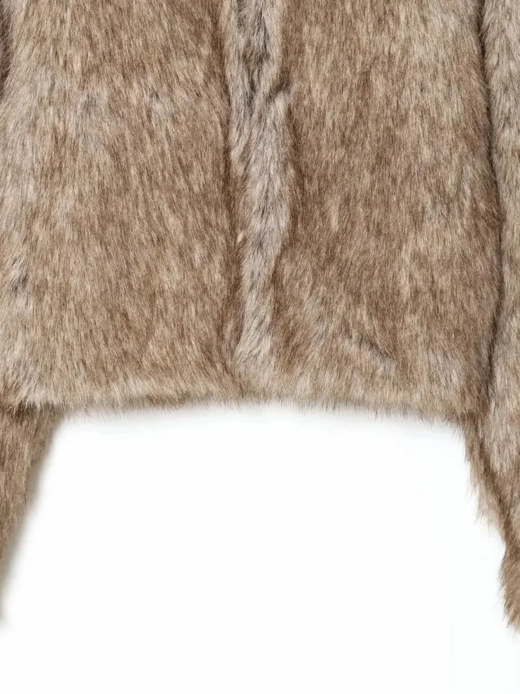 Autumn Winter Long Sleeve Warm Jacket for Women - Image 5