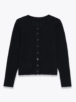 Women’s Open-Front Crew-Neck Sweater Coat