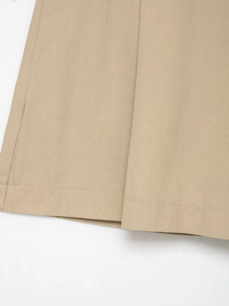 2025 Autumn Belted Jacket and Shorts Set - Image 6