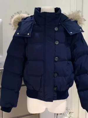 American Vintage Minimal Cotton Hooded Jacket