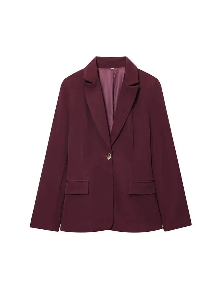 Autumn Winter Slim Blazer Pants Set - Image 2