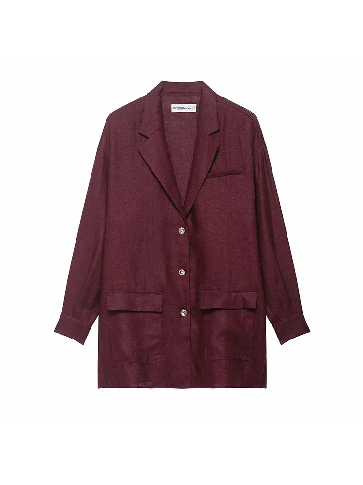 2025 Autumn Loose Two Piece Blazer Pants Set - Image 2