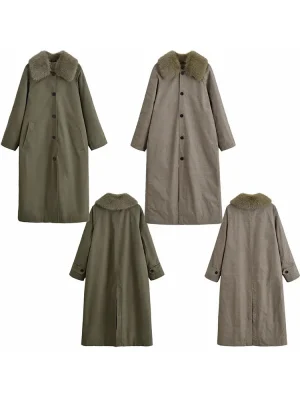 Women’s Elegant Single Breasted Trench Coat