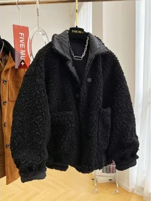 High-End Thickened Warm Sherpa Coat