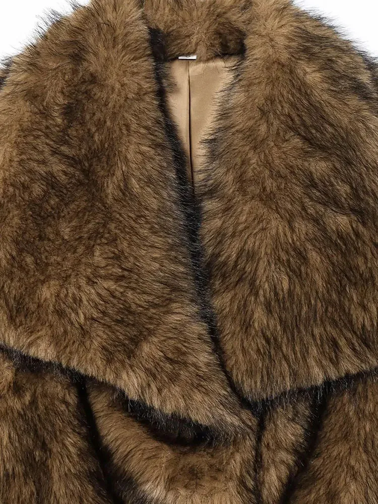 2025 Autumn Faux Fur Loose Coat - Image 4