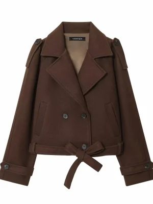 Autumn Winter Casual Lapel Jacket Women