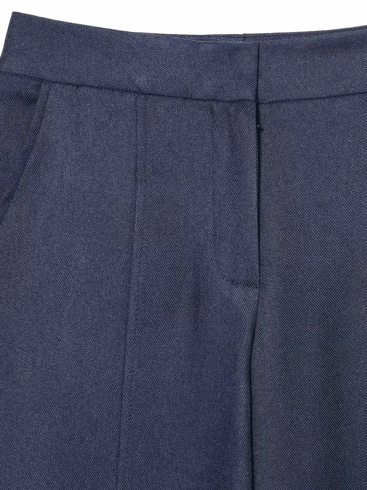 Women’s Lapel Jacket & Straight-Leg Pants Set - Image 6