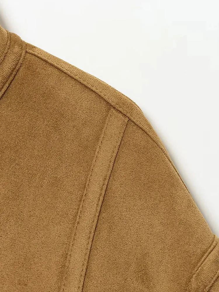 2025 Double-Sided Lamb Velvet Short Coat - Image 5