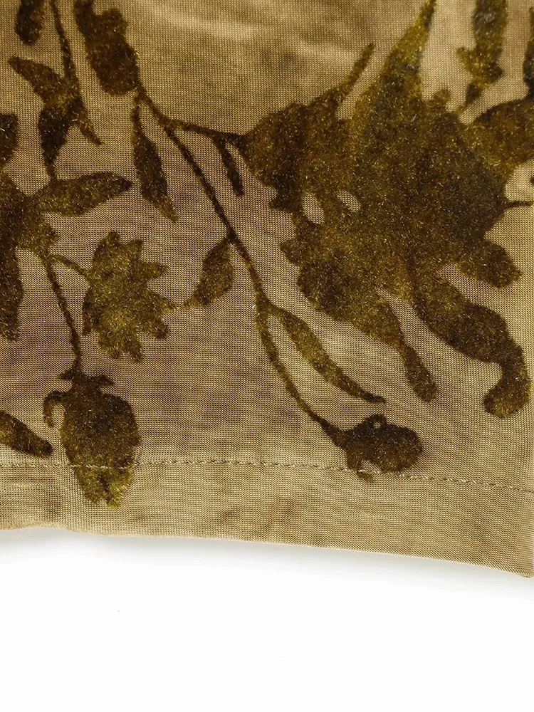 Women’s Velvet One-Shoulder Maxi Dress - Image 6