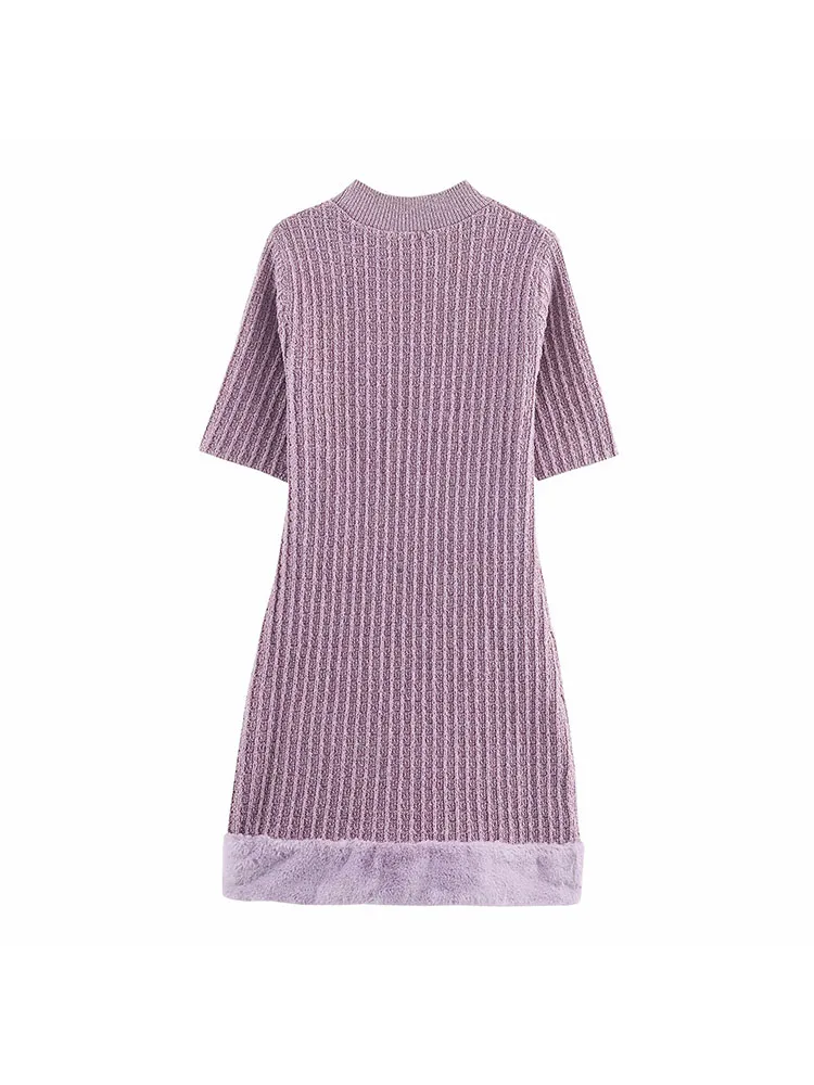 Women’s Autumn Winter Daily Street Mini Dress - Image 2