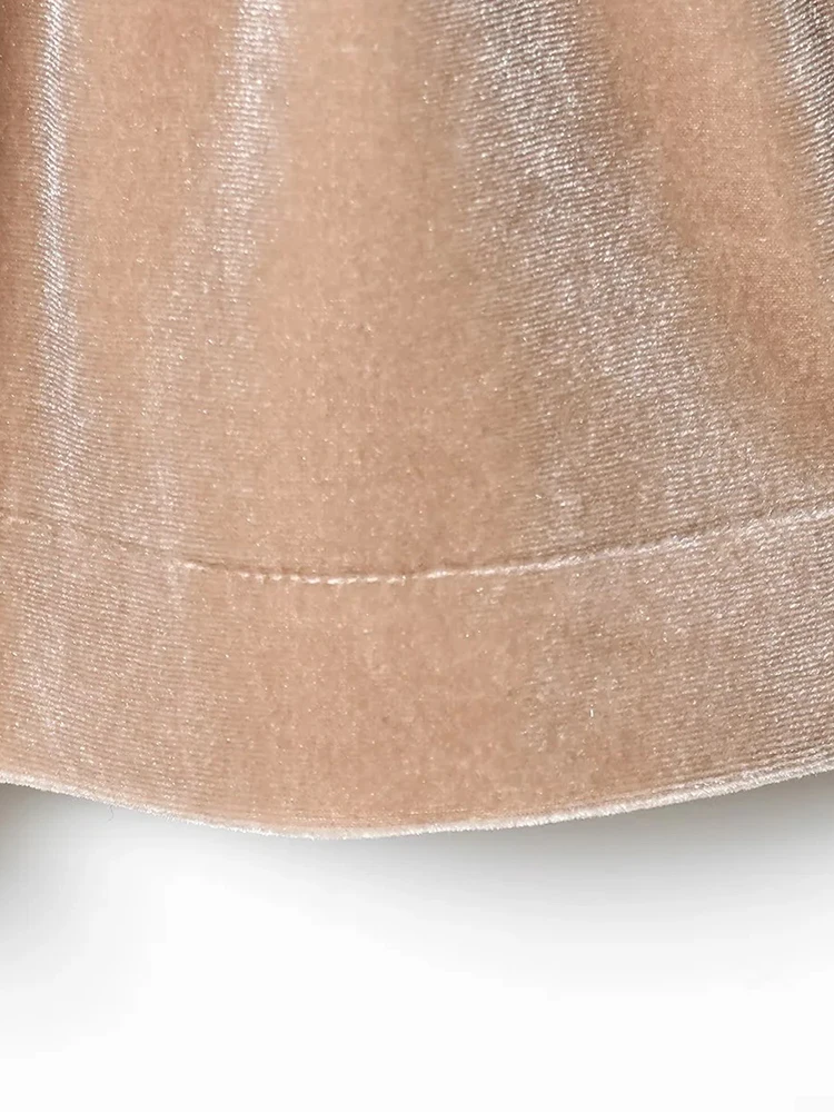 Women’s Fluffy Ruffle Mini Dress - Image 6