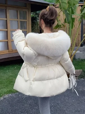 Retro Small Fragrance Cotton Padded Coat