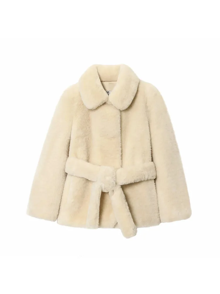 Women’s Chic Faux Fur Outerwear - Image 3