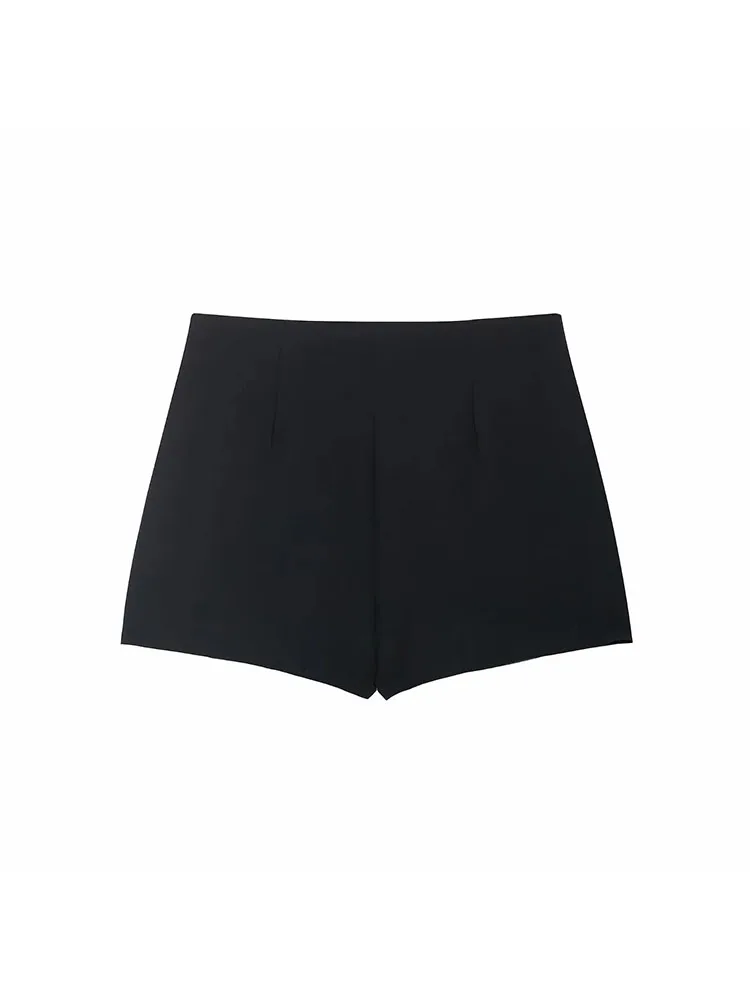 2025 Autumn High Waist Chain Zipper Skort - Image 5