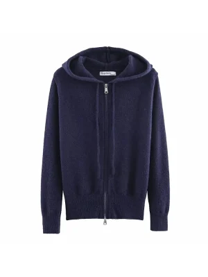 Autumn Winter Hooded Zip Sweatshirt