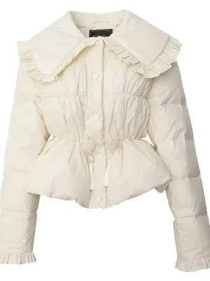 Original Style Cotton Diamond Grid Jacket for Women