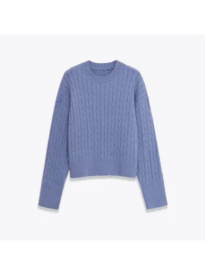 2025 Winter European-Style Cable Knit Sweater