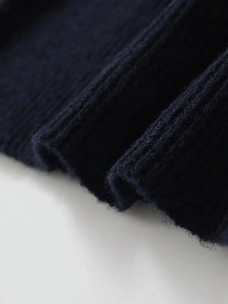 Women’s Open-Front Crew-Neck Sweater Coat - Image 7