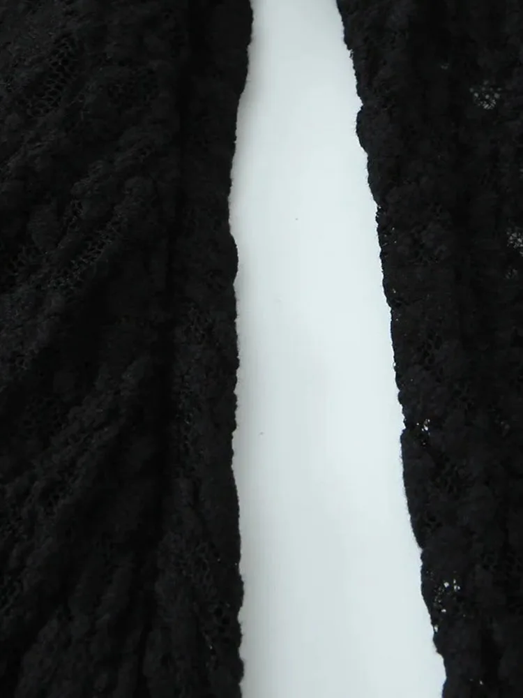 2025 Autumn Off-Shoulder Lace Maxi Dress - Image 5