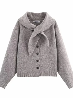 Autumn Winter Knitted Cardigan