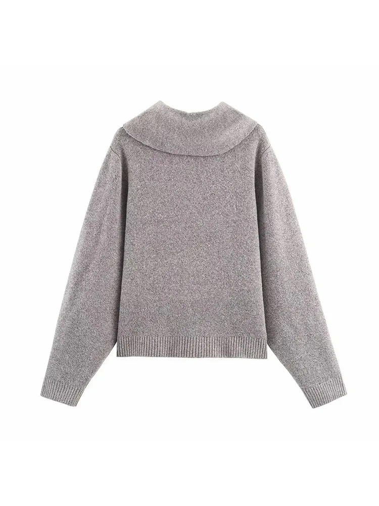 Autumn Winter Knitted Cardigan - Image 3