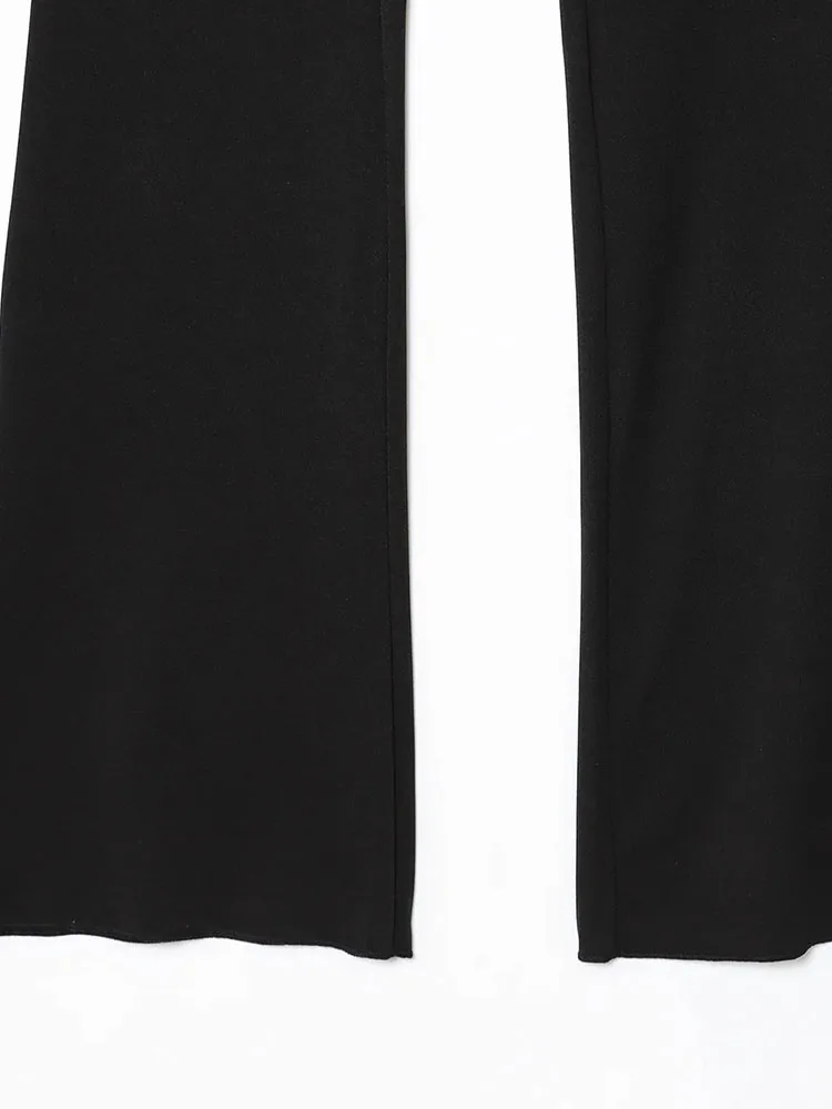 2025 Autumn Slim Halter Two Piece Suit with Flared Pants - Image 6